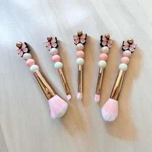 Silicone Bead Makeup Brush Set